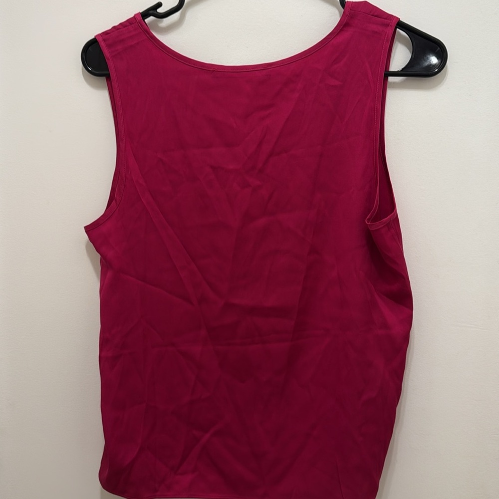 Quince Silk Pink Tank - Picture 3 of 4